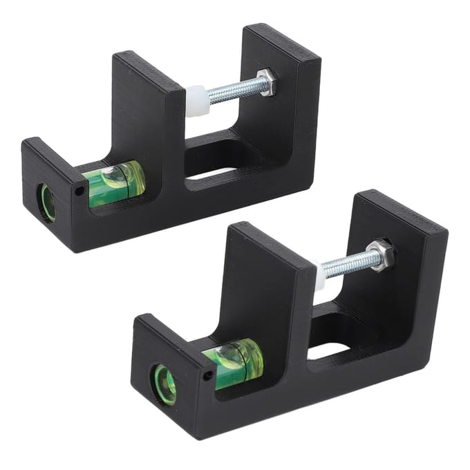 2 STUKS Boogschieten Tuning Niveau PE IJzer Multifunctioneel Derde As Boogpees Waterpas Kit voor