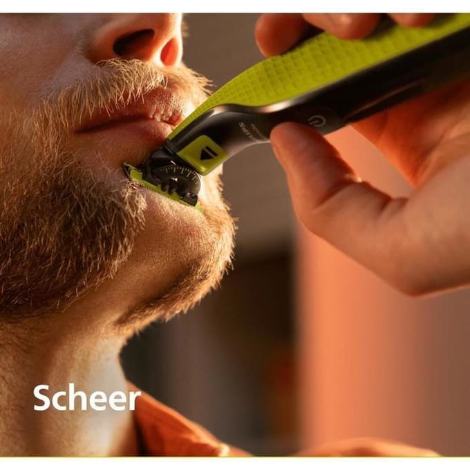 Rasoir Électrique - PHILIPS - OneBlade 360 QP2724/23 - 100% étanche - Autonomie 45 min - Lame durable