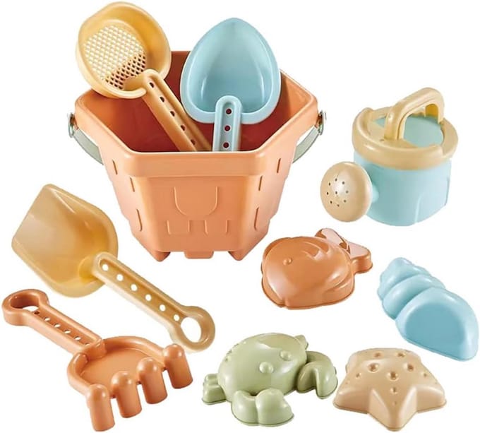 Grote Zand- en Badspeelgoed Set met Scheppen en Accessoires - Buiten- en Strandspel
