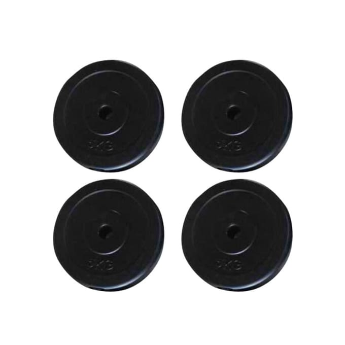 vidaXL - Halterschijven - 4 - st - 20 - kg