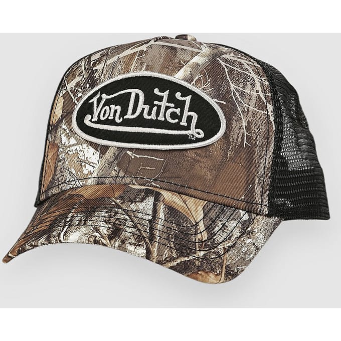 Von Dutch Realtree Edge Trucker Cap bruin