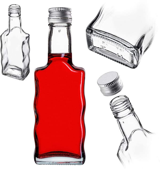 KADAX Glazen fles FALA B200 Stoff 200ml 1 st.