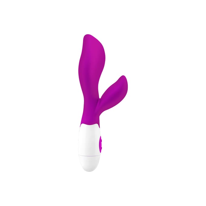Gebogen siliconen rabbit, 20 cm