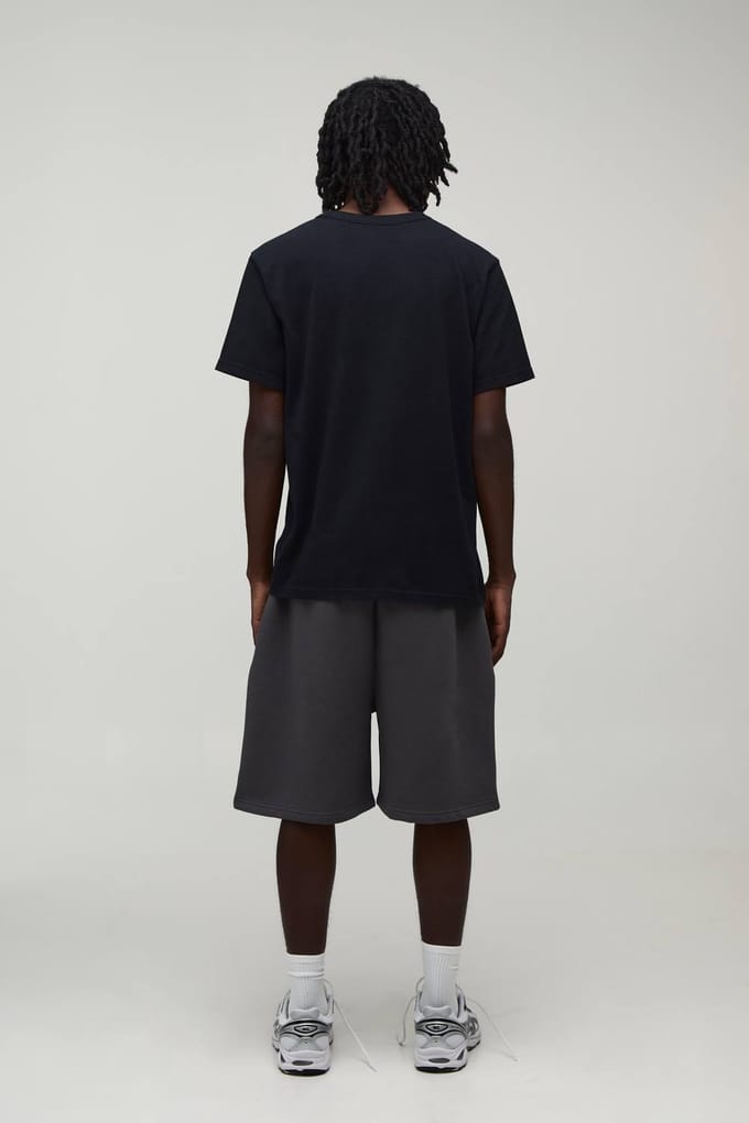 Essential Baggy Fit Middellange Short | Grey | Size Small