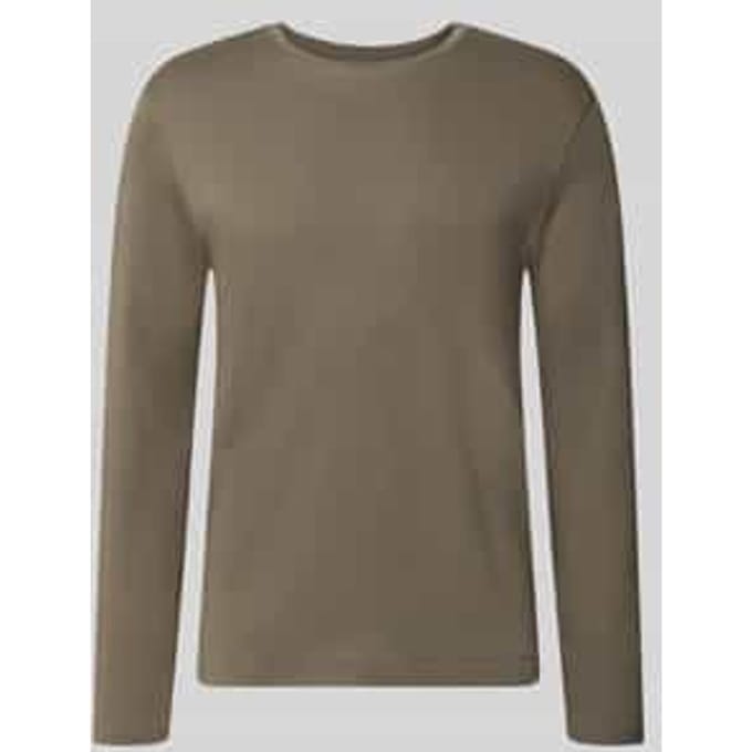 Longsleeve met ronde halsuitsnijding