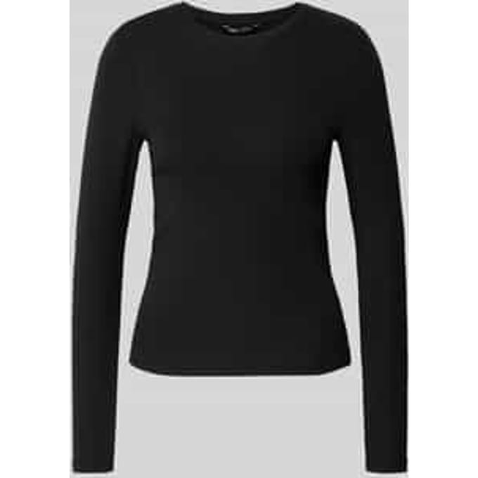 Slim fit longsleeve van katoenmengsel model 'RILEY'