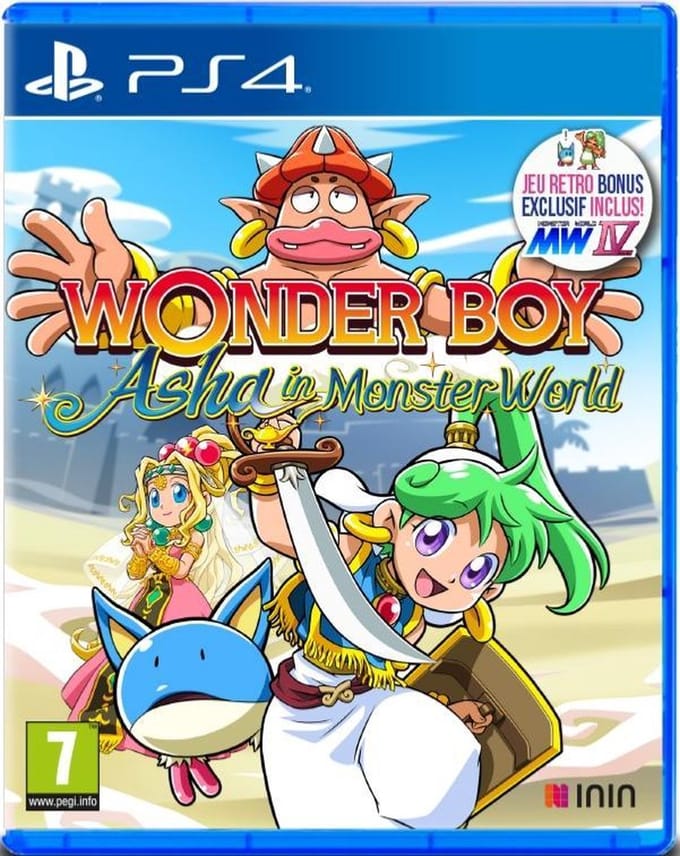 Wonder Boy: Asha in Monster World - Sony PlayStation 4 - Platformgame