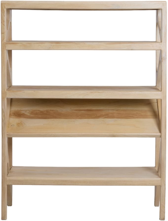 Light&living Kast open 120x40x160 cm YUKI mango hout naturel