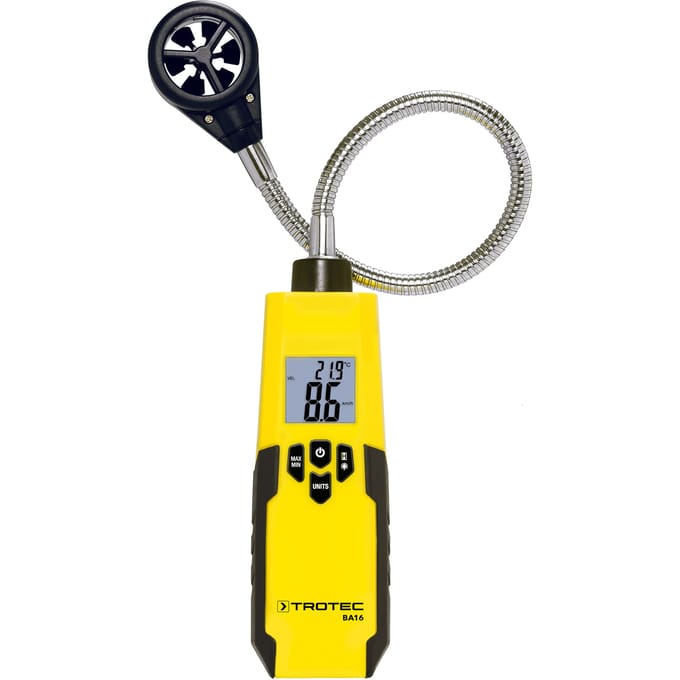TROTEC Schoepenwiel-Anemometer BA16
