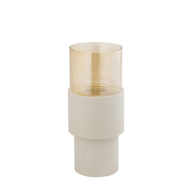 PTMD - Windlicht Soon - Beige - 33x33x75cm