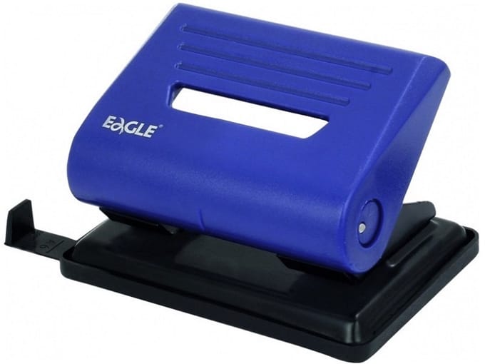 Eagle Bureauperforator Blauw - 25 Vel Capaciteit