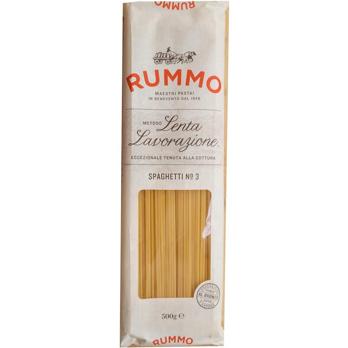 Spaghetti nee. 3 Rummo Tarwe 500g Italiaans