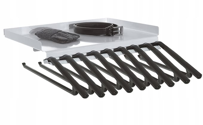 Peka LINA Broekenhanger Wit - 9 Broeken Organizer