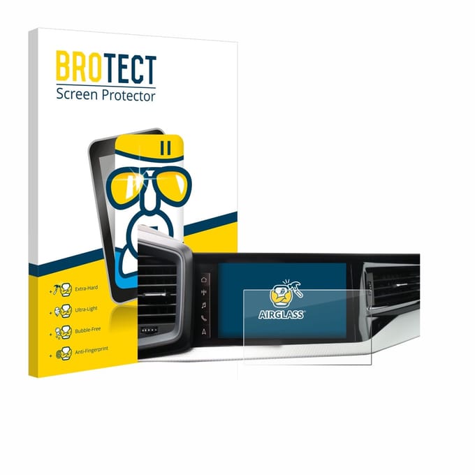 Screenprotector voor Audi A1 Sportback 2019 MMI Navigation Plus 10.1" Beschermglas transparant