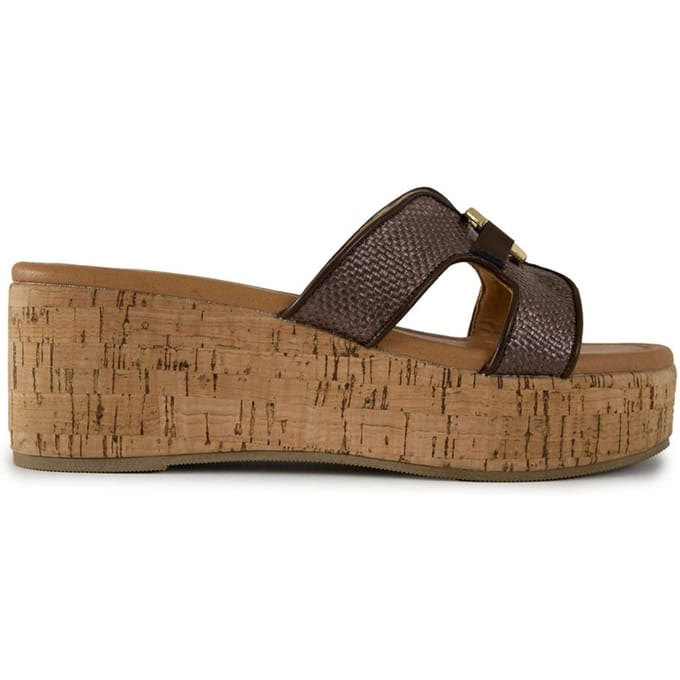 V.Gan October Wedge Platform Sandalen