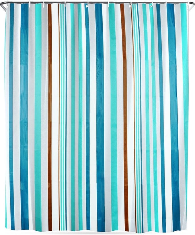Douchegordijn Haken Waterdicht 180x180 cm - Badkamer