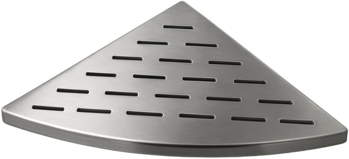 AquaVik Hoekplanchet Hörnvik 29x29 cm Rvs