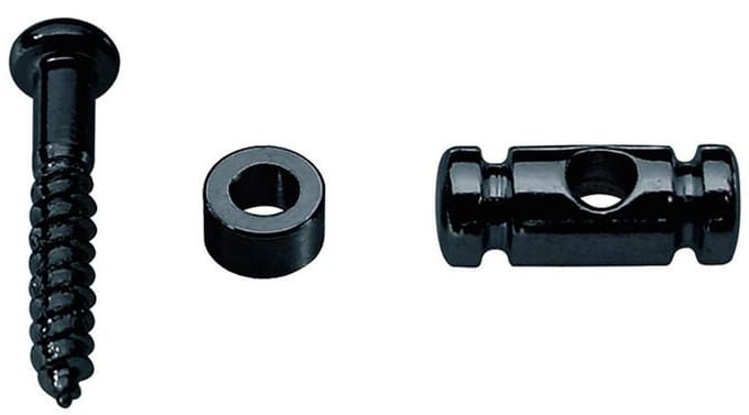 Boston SH-8-B Snarenretainer - Cilindervormig, 6,5mm, Zwart