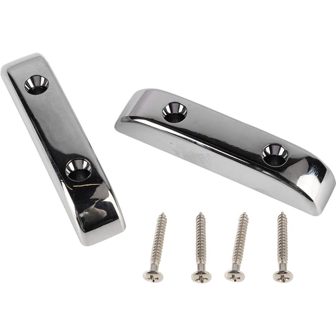 2 Stuks Bas Duimsteun Plastic Antislip Lichtgewicht Jazz Basgitaar Duim Vingersteun GM04 Zilver gray