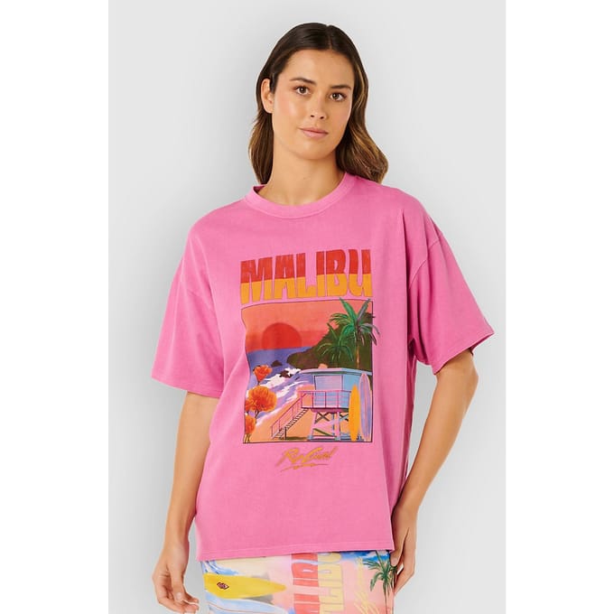 Rip Curl Hayley O Heritage T-Shirt roze