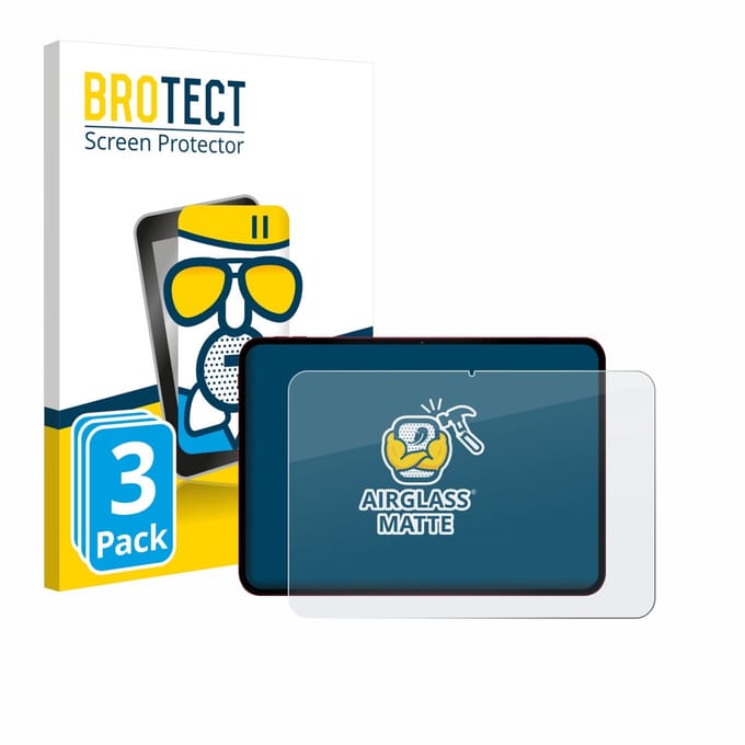 BROTECT - Screenprotector voor Teclast T65 Plus - Folie Beschermfolie Beschermglas matte 3 Stuks