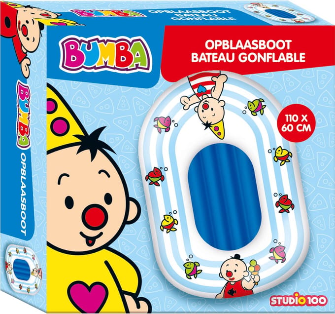 Bumba opblaasband - opblaasbaar bootje met veiligheidsventiel