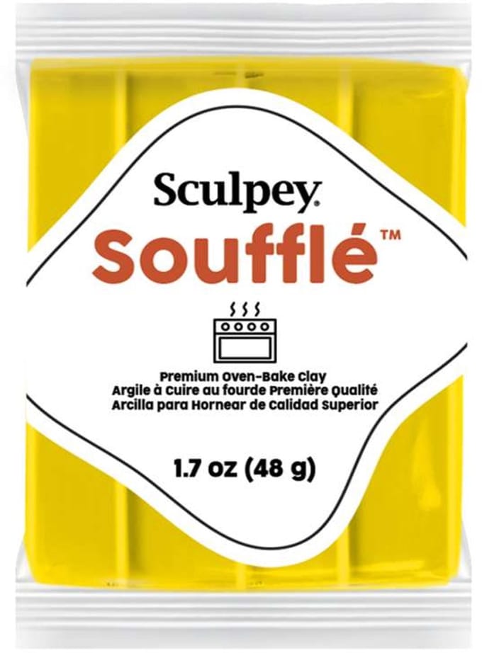 Klei Souffle cadmium yellow 48 gr - Sculpey