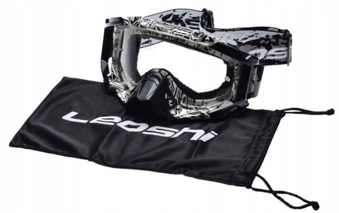 Merkloze Enduro Motorcross Bril - Zwart
