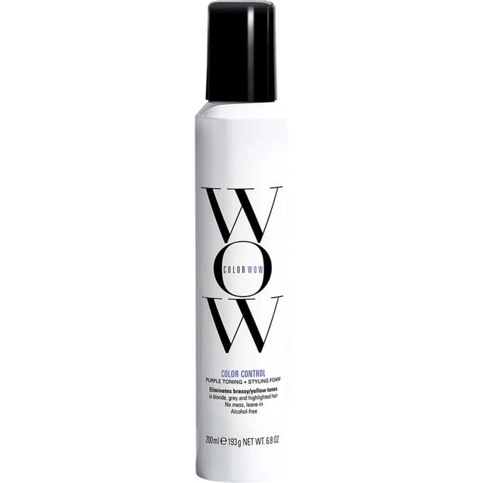 Color Wow Toning Stylingmousse Tegen Geeltinten Color Wow - Color Control Purple Toning & Styling Foam Toning Stylingmousse Tegen Geeltinten