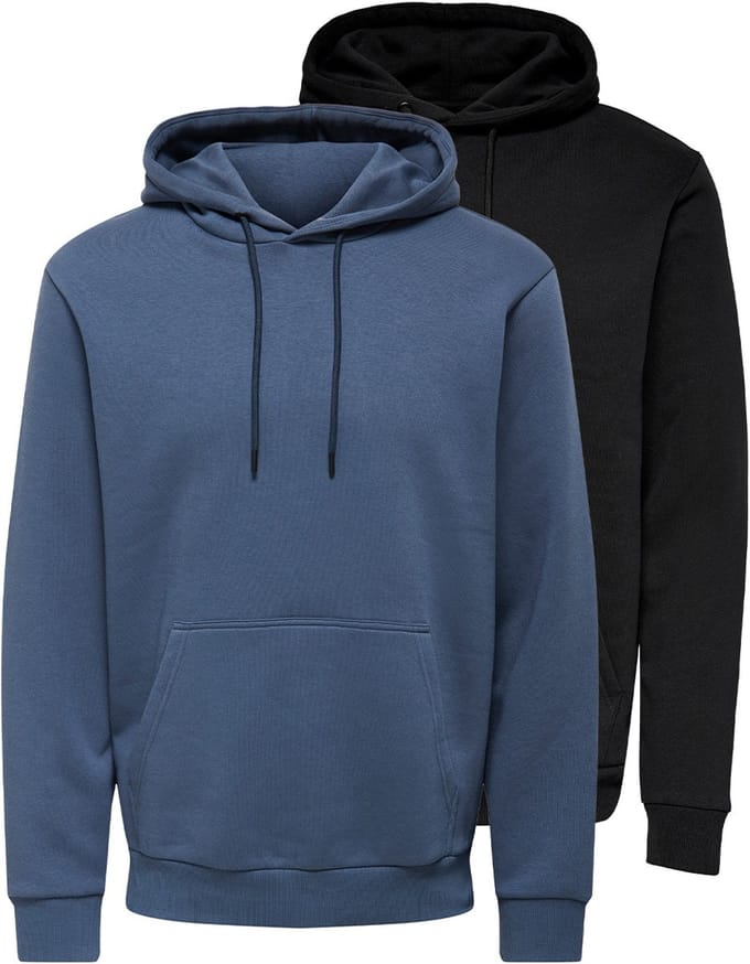 Only & Sons Heren hoddie 2 pack Ceres