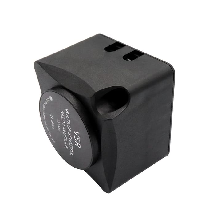 Voltage Sensitive Relay Automatic Charging Relay 125A Dual Battery Isolator (VSR) gray
