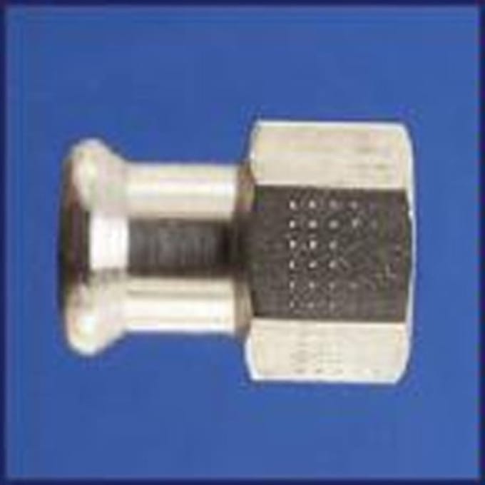 Geberit Mapress rechte koppeling binnendraad RVS 1/2 x15mm