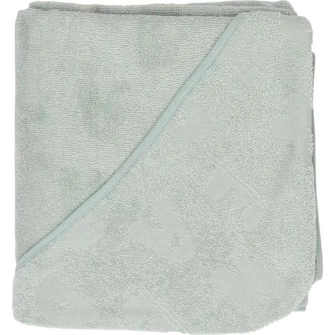 Baby handdoek FreeON by Bubaba Green Alphabet