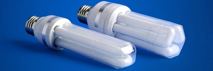 BRC shatterproof insecten spaarlamp UV-A BL 368, 20 Watt E14, 230 Volt