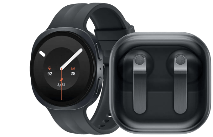 Samsung Galaxy Watch 9 Zwart 40mm + Samsung Galaxy Buds4 Zwart