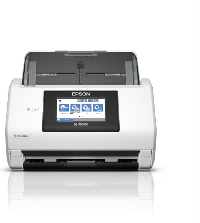 Epson WorkForce DS-790WN - Netwerk Scanner - Sheetfeeder - Met Wi-Fi - Wit