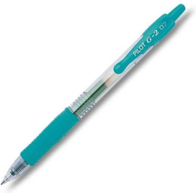 Pilot G-2 - Lichtblauw - medium - 0.7mm - 1 stuks