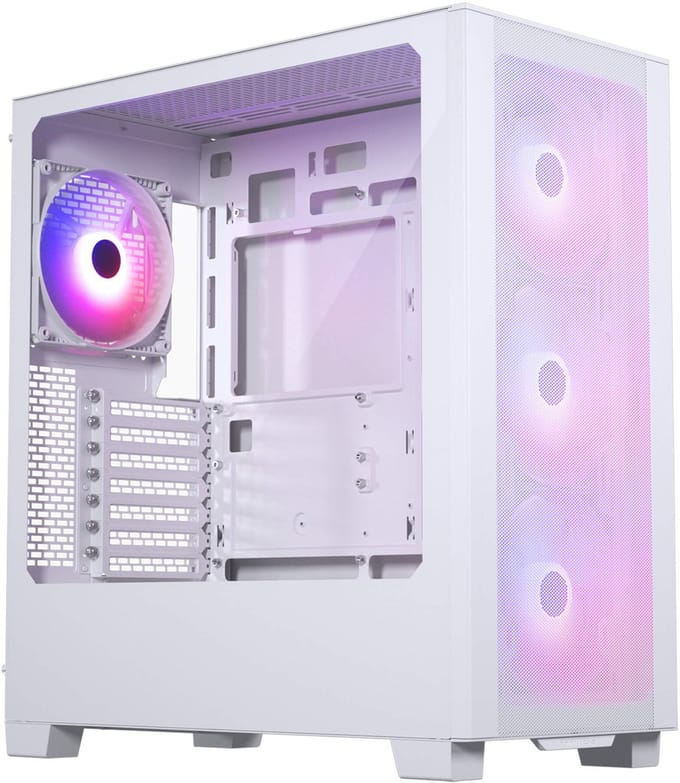 Phanteks XT Pro Ultra Tempered Glass Windows, D-RGB - weiß Midi-tower Behuizing, Gaming-behuizing, PC-behuizing Wit