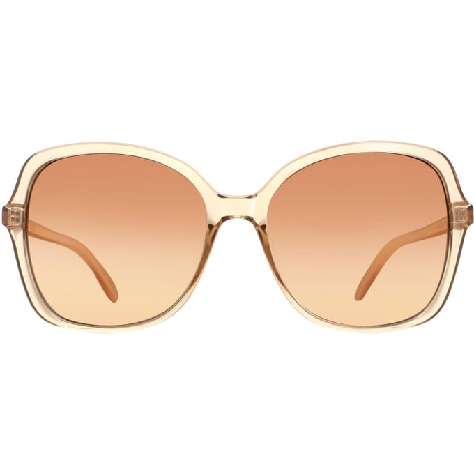 Calvin Klein zonnebril CK19561S 270 Crystal Beige Brown Gradiënt