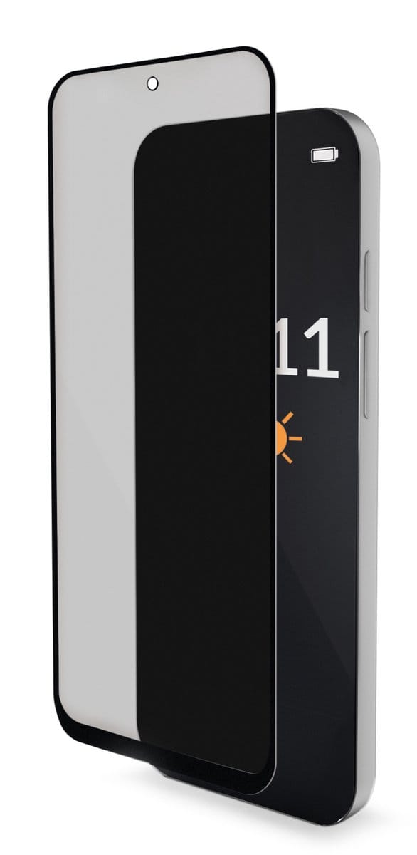 Mobilize Screenprotector geschikt voor Samsung Galaxy S25 FE Glazen | Mobilize Screenprotector Privacy - Case Friendly - Zwart