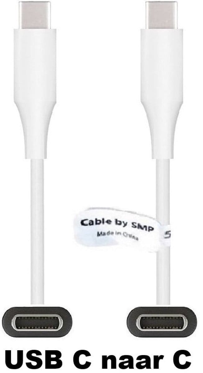OneOne 2,0m oplaadkabel. Extra sterke USB C naar C kabel. Stevig laadkabel snoer past op Sony DualSense Controller, Playstation 5 Controller, PULSE 3D Wireless Headset