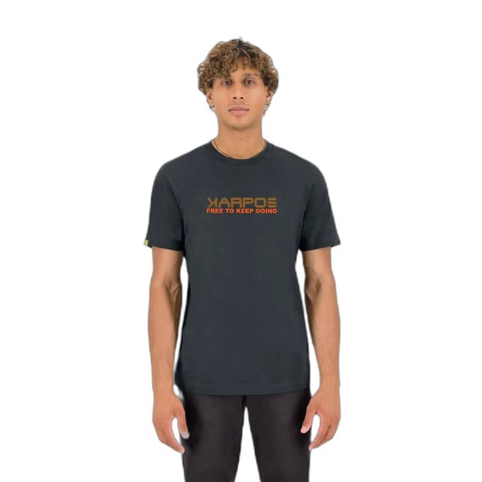 Karpos Loma Cotton T-shirt Met Korte Mouwen Grijs M Man