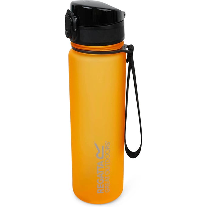 Regatta Groot Buiten 0.6L Tritan Dranken Flip Fles (Oranje)