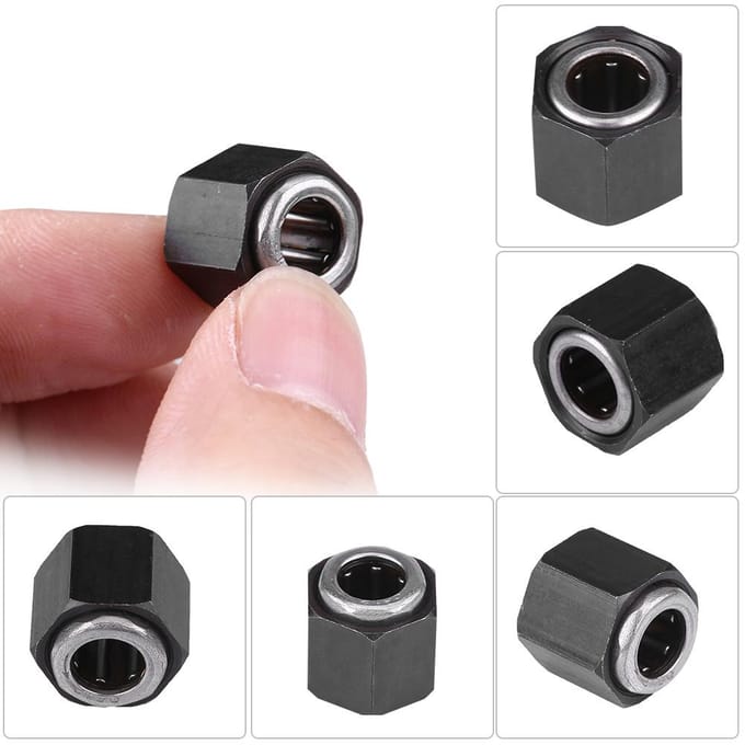 R025 Écrou hexagonal Roulement unidirectionnel 12 mm Pièces de moteur nitro pour HSP Redcat Voiture RC échelle 110