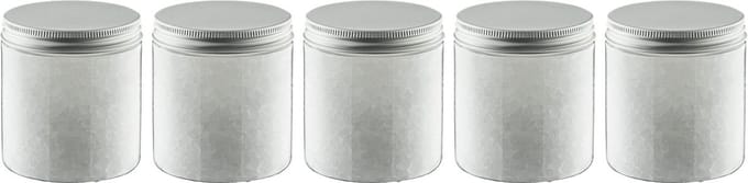 Claudius Badzout No Scent No Colour - 300 gram - Pot met aluminium deksel - set van 5 stuks