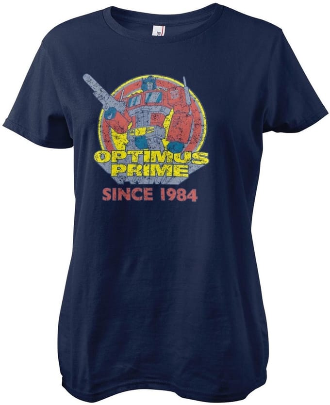 Transformers Optimus Prime - Since 1984 Girly Tee dames-T-shirt marineblauw