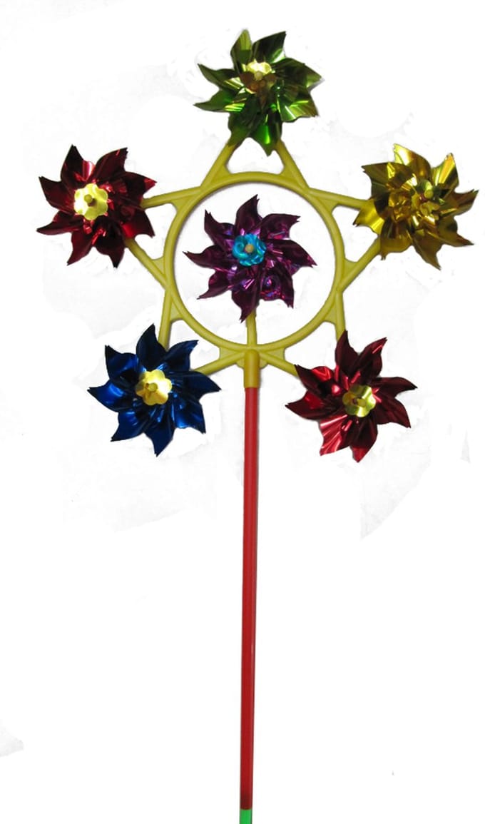 Lg-imports Windmolen Bloemen 51 Cm