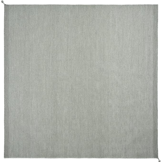 Muuto Ply vloerkleed - grey - 240 x 240 cm