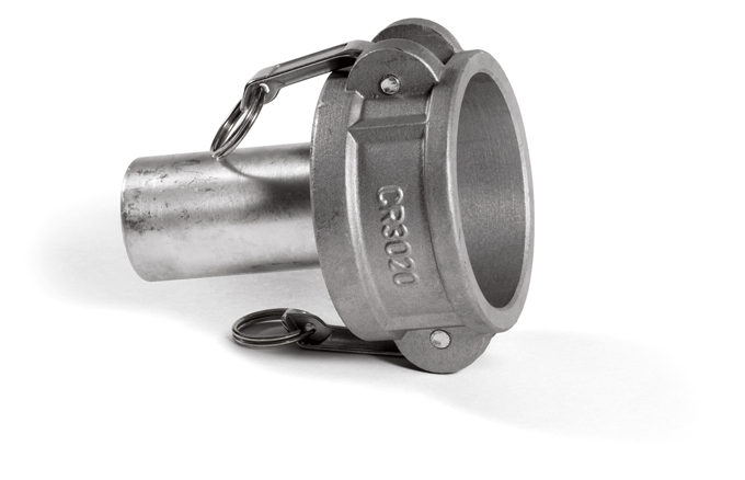 Pipe camlock adapter 76mm to 5