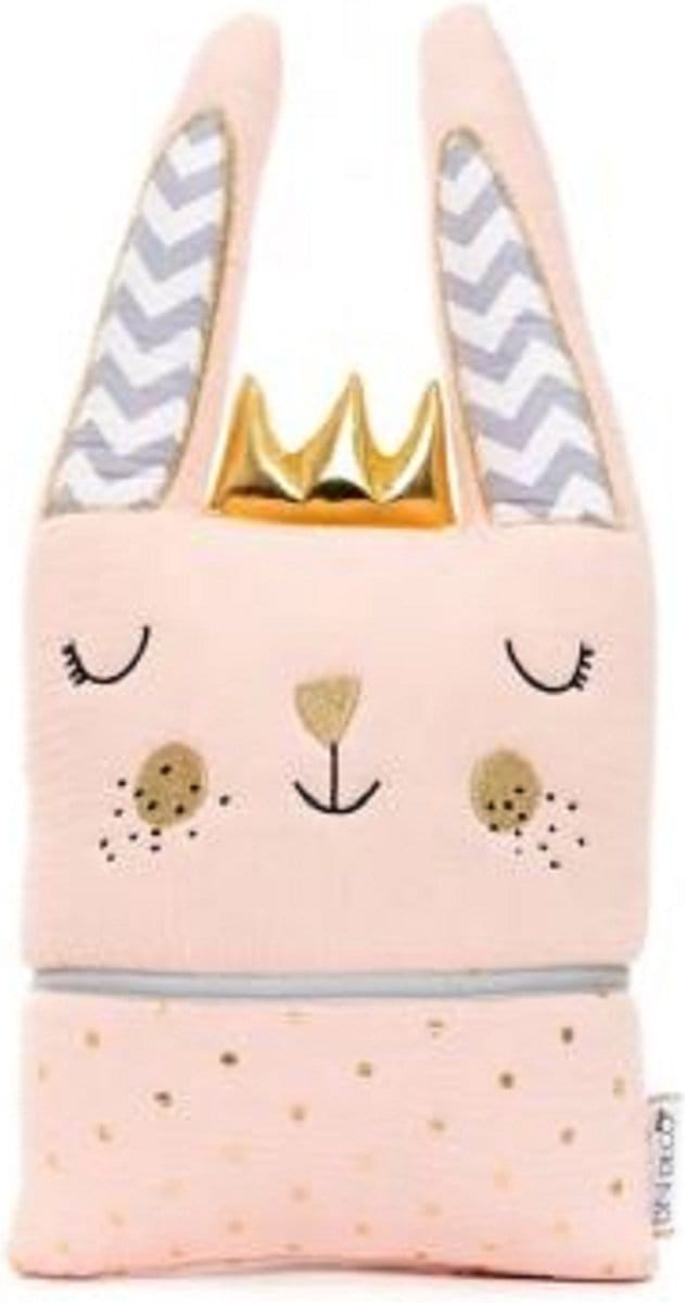 Sierkussen dream Bunny - Zalm roze